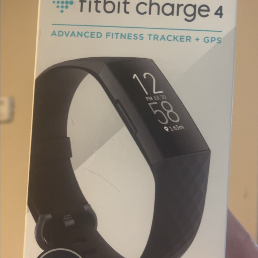 Fitbit Charge 4 Black Advanced Fitness Tracker